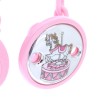 Soother chain silver, pink, carousel Prince Silvero  MA/PS002K-R.