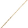 Neck chain in 14 K al'oro yellow gold, spigga 50 cm, 1711.