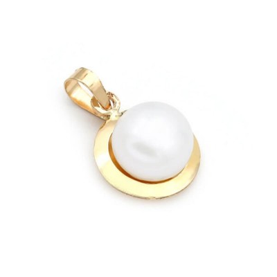 Μενταγιόν με μαργαριτάρι Fresh Water Pearl 6,0mm 14 K, 2310.