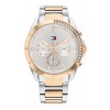 Tommy Hilfiger Kennedy Two Tone Stainless Steel Bracelet 1782387.