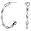 Tommy Hilfiger twisted steel stud earrings, 2780686.