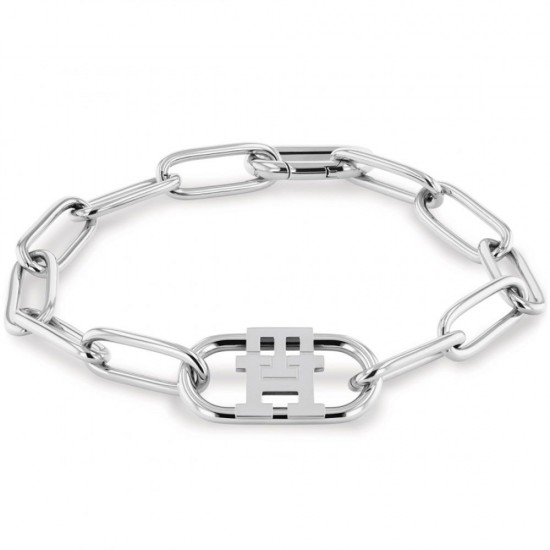 Tommy hilfiger hot sale silver bracelet