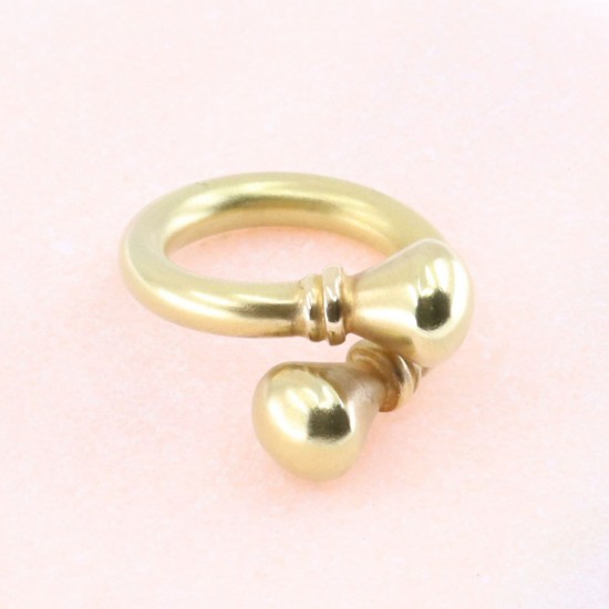 Ring in 18 K yellow gold in ancient Greek design, 2006.