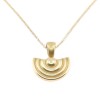 18 K yellow gold pendant in ancient Greek geometric pattern, 2073.