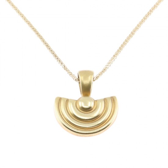 18 K yellow gold pendant in ancient Greek geometric pattern, 2073.