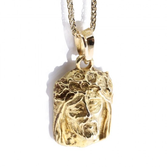 14 karat deals gold jesus piece