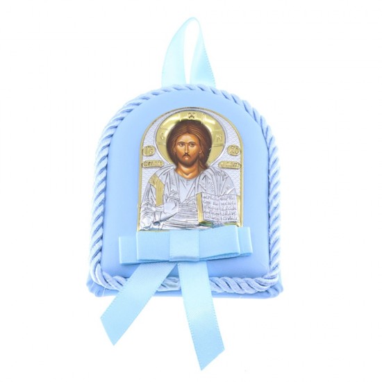 Children's icon Jesus Christ in siel color Prince Silvero MA/D1107O-C.