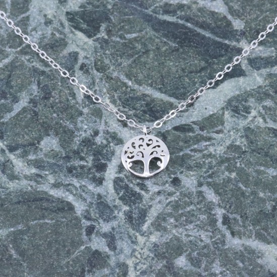 Silver necklace tree of life, Senza, 2326.