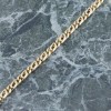 14K yellow gold partridge eye chain, 2409.