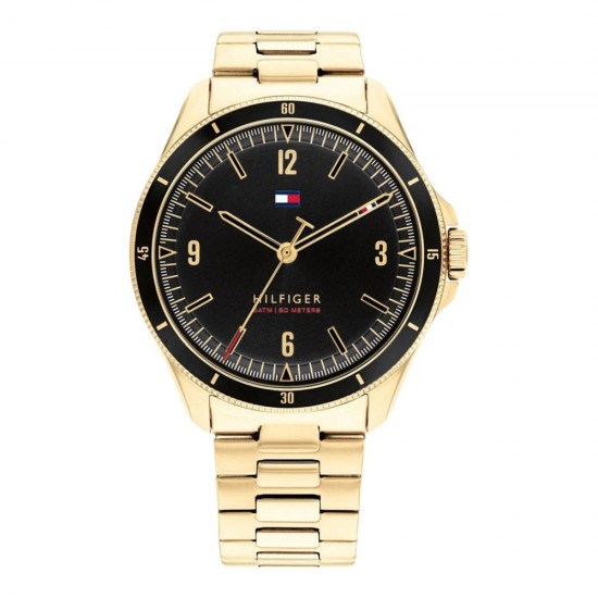 Tommy Hilfiger Maverick watch gold steel bracelet 1791903.