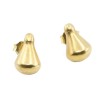 Tear drop earrings in 18K yellow gold, 2622.