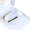 Men's chain-bracelet in 14K yellow gold,