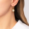 Handmade gold plated earrings Excite Fashion Jewellery with Swarovski crystals, S-853-01-25-69.