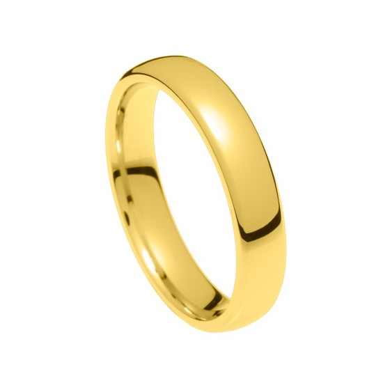 Stergiadis wedding rings 14K yellow gold polished 4.50 mm (C83), 2737.