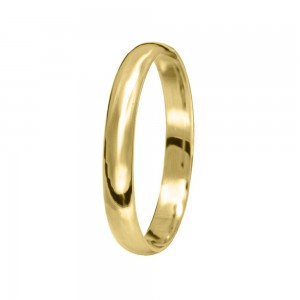 Stergiadis wedding rings 14K yellow gold polished 3.00 mm (HR1A), 2739.