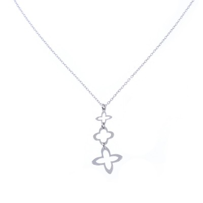 Cross necklace, silver, 3004.