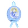 Children's icon Virgin Mary with baby in ciel color, Prince Silvero MA/D510-CC.