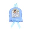 Children's icon Virgin Mary with baby in ciel color, Prince Silvero MA/D11210-C.