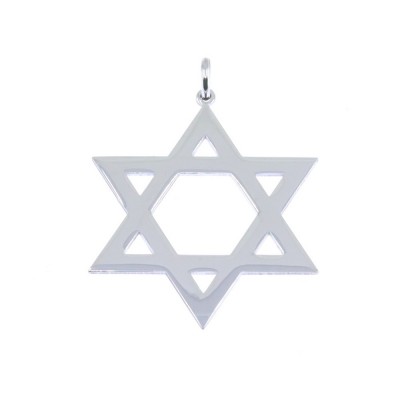 Star of David pendant in 925° silver, 3049.